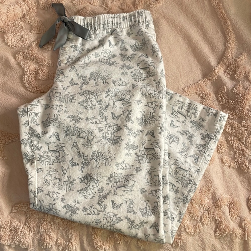 Woodland Animals Pajama Bottoms (Lrg)